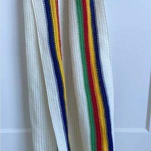 Hudson Bay coloured striped scarf